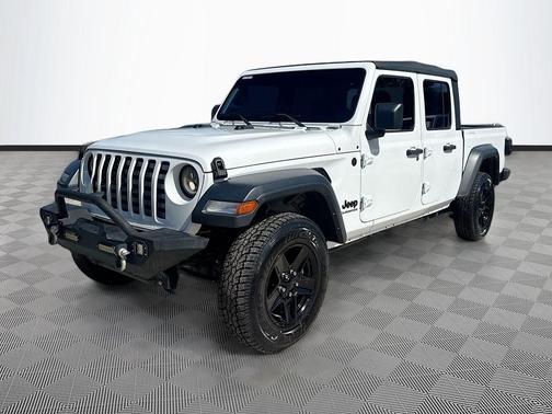 Bright White Clearcoat 2022 Jeep Gladiator Sport