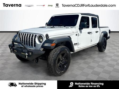 Bright White Clearcoat 2022 Jeep Gladiator Sport