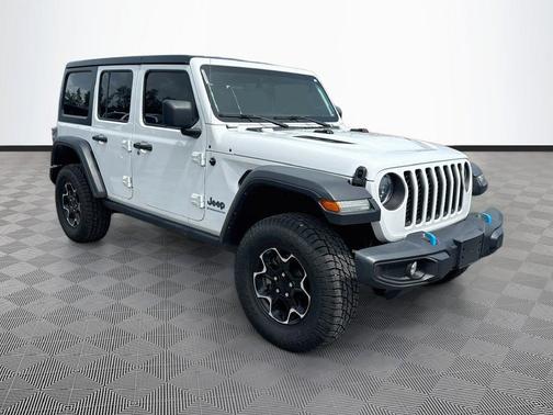 Bright White Clearcoat 2023 Jeep Wrangler 4xe Rubicon