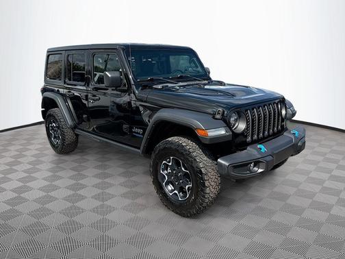 Black Clearcoat 2022 Jeep Wrangler Unlimited 4xe Rubicon