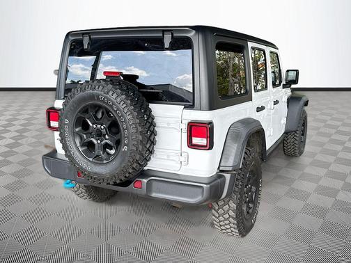 Bright White Clearcoat 2023 Jeep Wrangler 4xe Base
