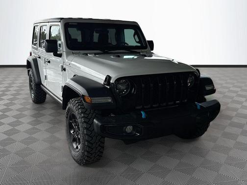 Bright White Clearcoat 2023 Jeep Wrangler 4xe Base
