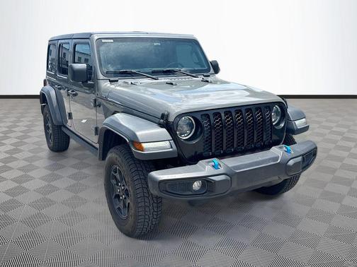 Sting-Gray Clearcoat 2023 Jeep Wrangler 4xe Willys