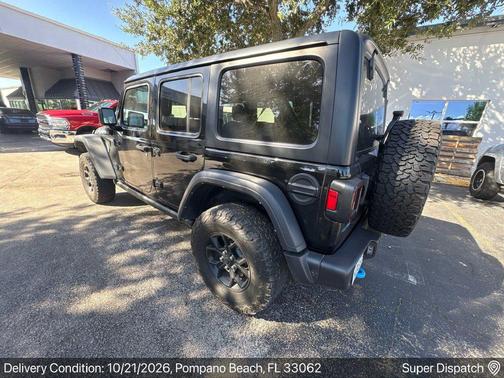 Black Clearcoat 2024 Jeep Wrangler 4xe Willys