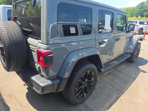 Sting-Gray Clearcoat 2023 Jeep Wrangler 4xe Sahara