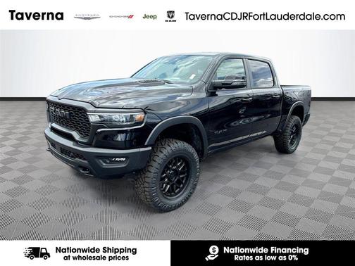 Diamond Black Crystal Pearlcoat 2026 RAM 1500 Rebel