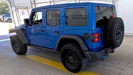 Hydro Blue Pearlcoat 2024 Jeep Wrangler 4xe Willys