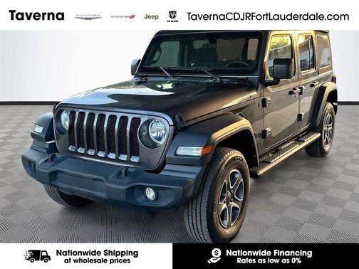 Granite Crystal Metallic Clearcoat 2022 Jeep Wrangler Unlimited Sport