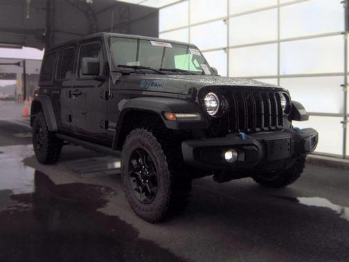 Black Clearcoat 2023 Jeep Wrangler 4xe Willys