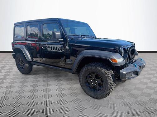 Black Clearcoat 2023 Jeep Wrangler 4xe Willys