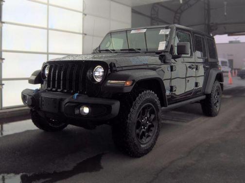 Black Clearcoat 2023 Jeep Wrangler 4xe Willys