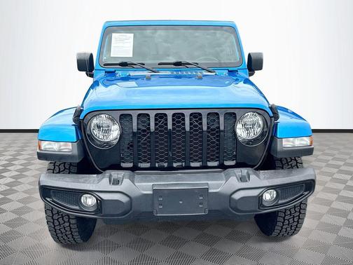 Hydro Blue Pearlcoat 2021 Jeep Gladiator Sport