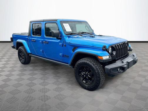 Hydro Blue Pearlcoat 2021 Jeep Gladiator Sport