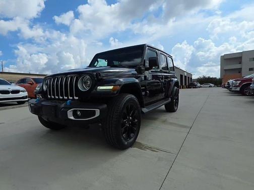 Black Clearcoat 2023 Jeep Wrangler 4xe Sahara