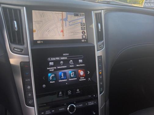 Black Obsidian 2022 INFINITI Q60 LUXE