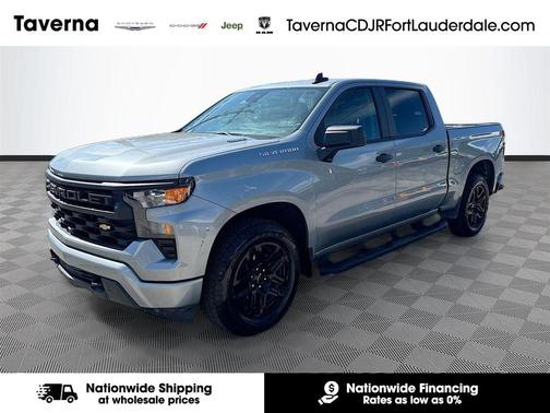 Sterling Gray Metallic 2025 Chevrolet Silverado 1500 Custom