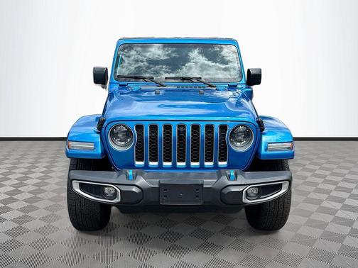 Hydro Blue Pearlcoat 2023 Jeep Wrangler 4xe Sahara