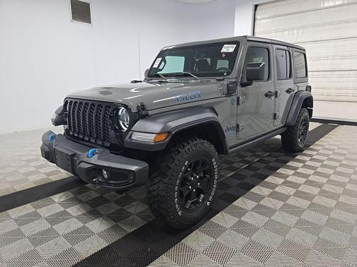 Sting-Gray Clearcoat 2023 Jeep Wrangler 4xe Base