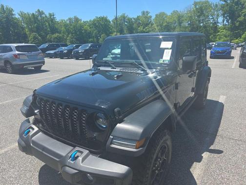 Black Clearcoat 2023 Jeep Wrangler 4xe Base