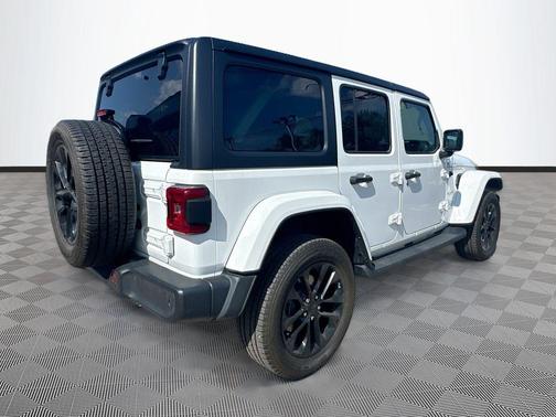 Bright White Clearcoat 2021 Jeep Wrangler Unlimited 4xe Sahara