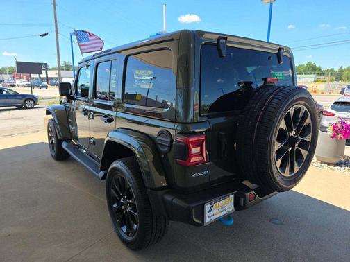 Sarge Green Clearcoat 2023 Jeep Wrangler 4xe Sahara