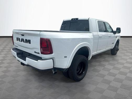 Bright White Clearcoat 2026 RAM 3500 Limited Mega Cab 4x4 6'4' Box