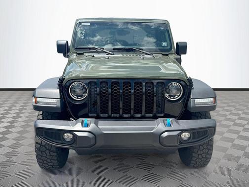 Sarge Green Clearcoat 2023 Jeep Wrangler 4xe Willys