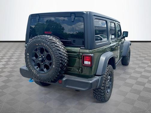Sarge Green Clearcoat 2023 Jeep Wrangler 4xe Willys