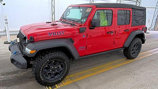 Firecracker Red Clearcoat 2023 Jeep Wrangler 4xe Base