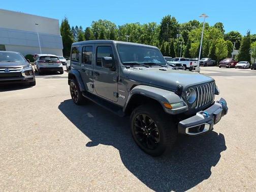 Sting-Gray Clearcoat 2023 Jeep Wrangler 4xe Sahara