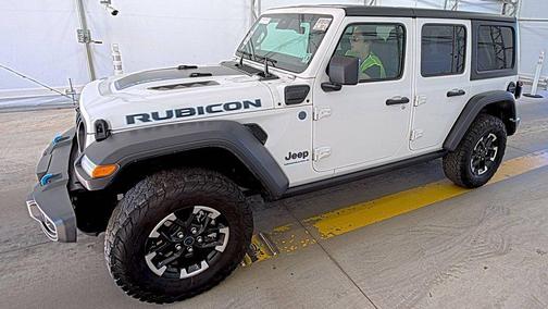 Bright White Clearcoat 2024 Jeep Wrangler 4xe Rubicon