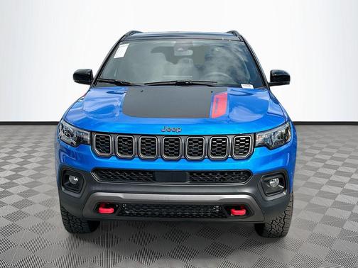 Hydro Blue Pearlcoat 2026 Jeep Compass Trailhawk