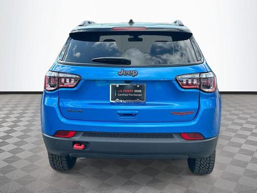 Hydro Blue Pearlcoat 2026 Jeep Compass Trailhawk