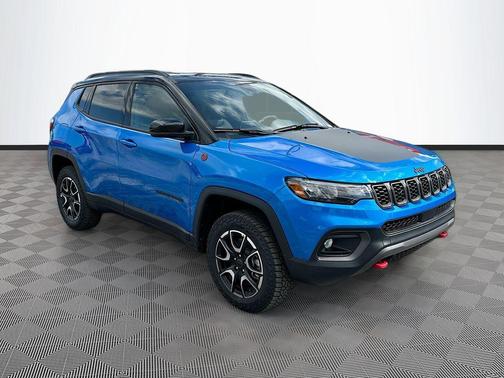 Hydro Blue Pearlcoat 2026 Jeep Compass Trailhawk