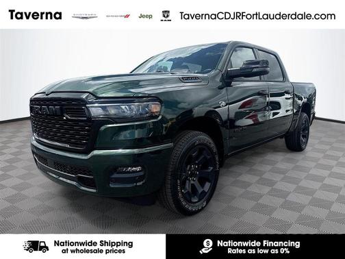 Serrano Green Metallic 2026 RAM 1500 Big Horn/Lone Star