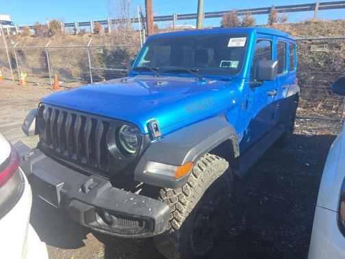 Hydro Blue Pearlcoat 2022 Jeep Wrangler Willys