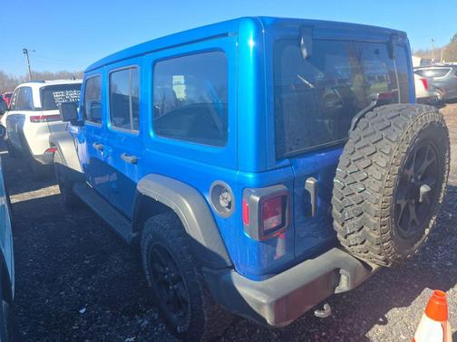 Hydro Blue Pearlcoat 2022 Jeep Wrangler Willys