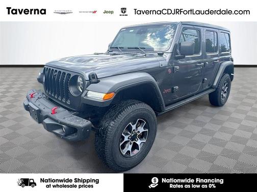 Granite Crystal Metallic Clearcoat 2022 Jeep Wrangler Unlimited Rubicon