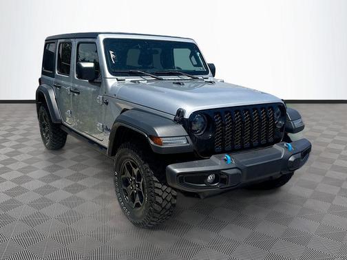 Silver Zynith Clearcoat 2023 Jeep Wrangler 4xe Base