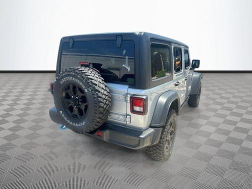 Silver Zynith Clearcoat 2023 Jeep Wrangler 4xe Base