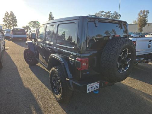 Black Clearcoat 2023 Jeep Wrangler 4xe Rubicon