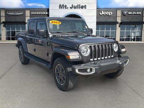 Granite Crystal Metallic Clearcoat 2022 Jeep Gladiator Overland
