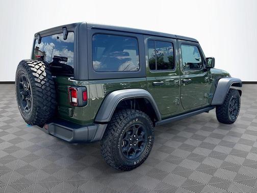 Sarge Green Clearcoat 2023 Jeep Wrangler 4xe Base