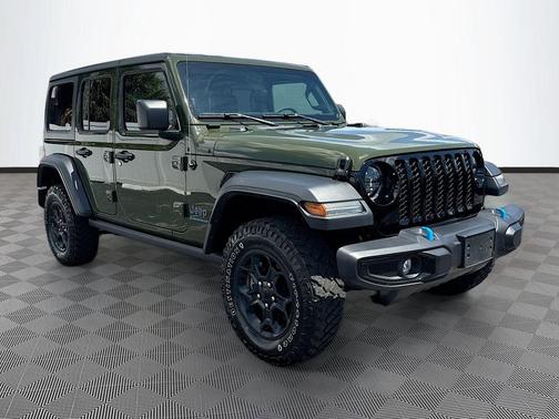 Sarge Green Clearcoat 2023 Jeep Wrangler 4xe Base