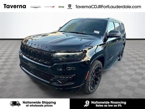 Diamond Black Crystal Pearlcoat 2025 Jeep Wagoneer Series II 4x4