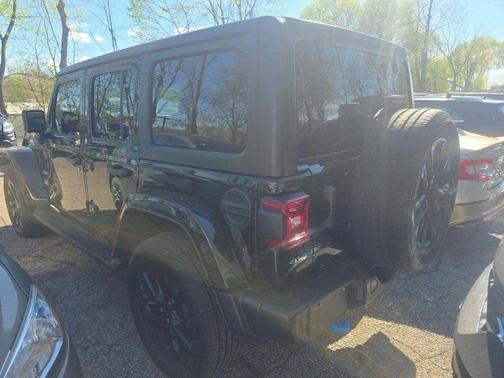 Black Clearcoat 2023 Jeep Wrangler 4xe Sahara