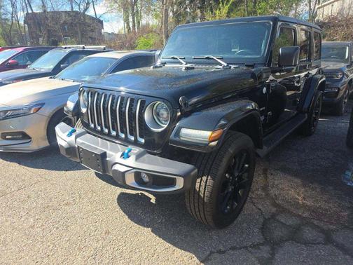 Black Clearcoat 2023 Jeep Wrangler 4xe Sahara