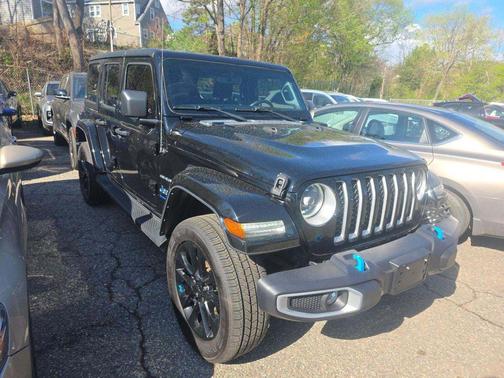 Black Clearcoat 2023 Jeep Wrangler 4xe Sahara