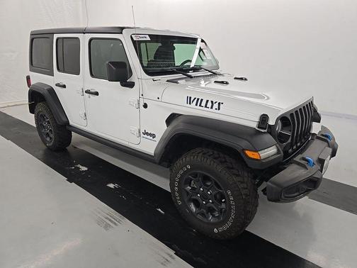 Bright White Clearcoat 2023 Jeep Wrangler 4xe Willys