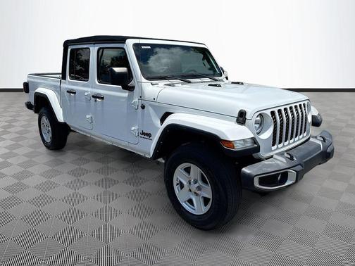 Bright White Clearcoat 2022 Jeep Gladiator Sport S
